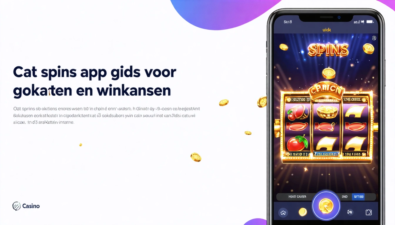 Cat spins app gids voor gokkasten en winkansen